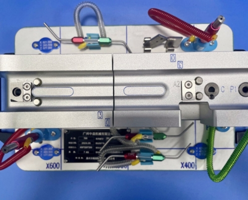 partes de un checking fixture