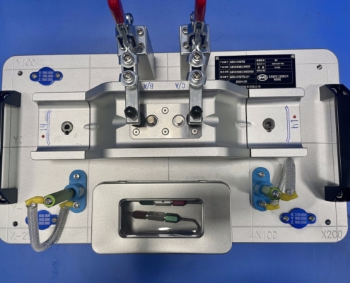 auto checking fixture parts