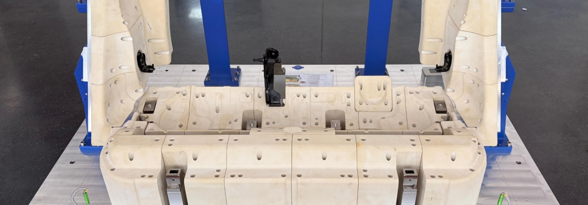 High Precision Checking Fixture for Automotive Integrated Rear Seat Assembly