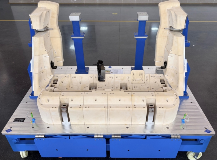 High Precision Checking Fixture for Automotive Integrated Rear Seat Assembly High Precision Checking Fixture for Automotive Integrated Rear Seat Assembly